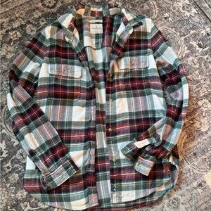 American eagle Plaid Button-Up Flannel Shirt